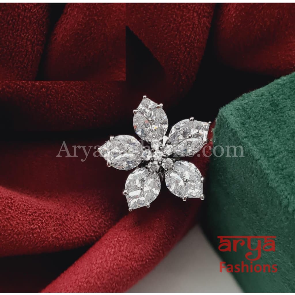 Designer Gold Victorian Star Cocktail Ring