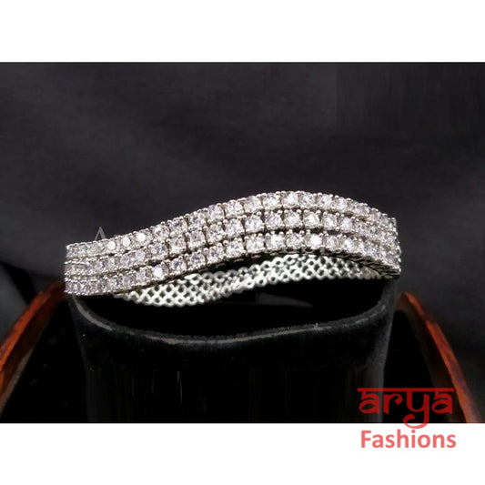 2.6 size Party wear Cubic Zirconia Bracelet