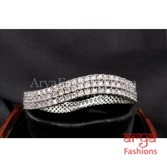 2.6 size Party wear Cubic Zirconia Bracelet