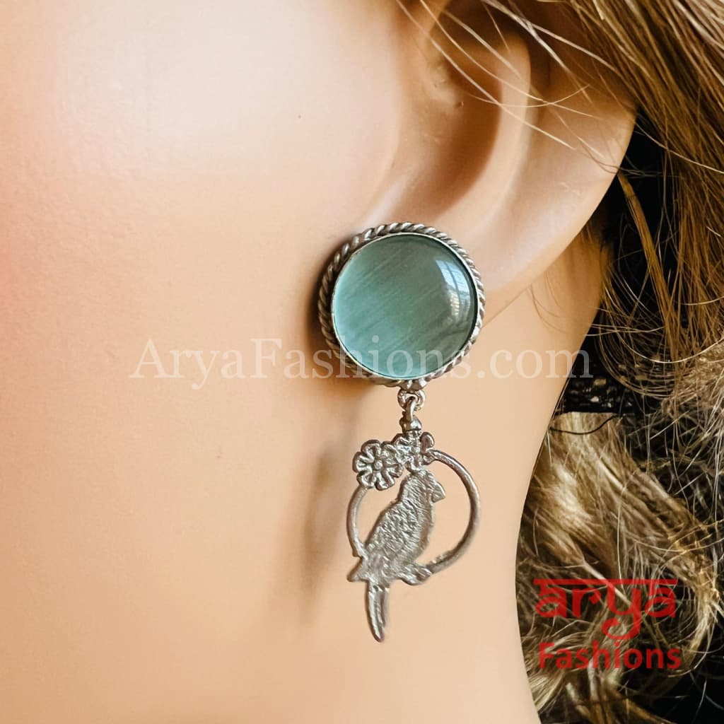 Bird Studs Handmade earrings