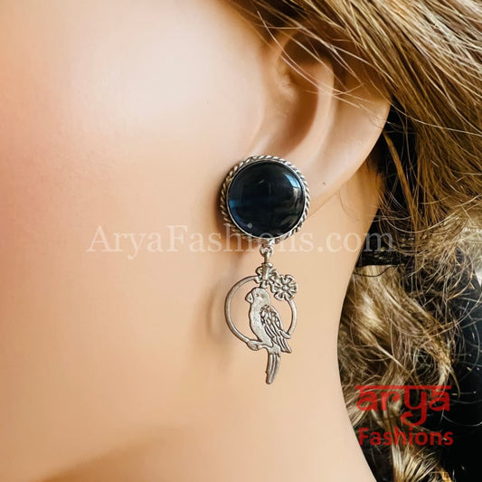 Bird Studs Handmade earrings