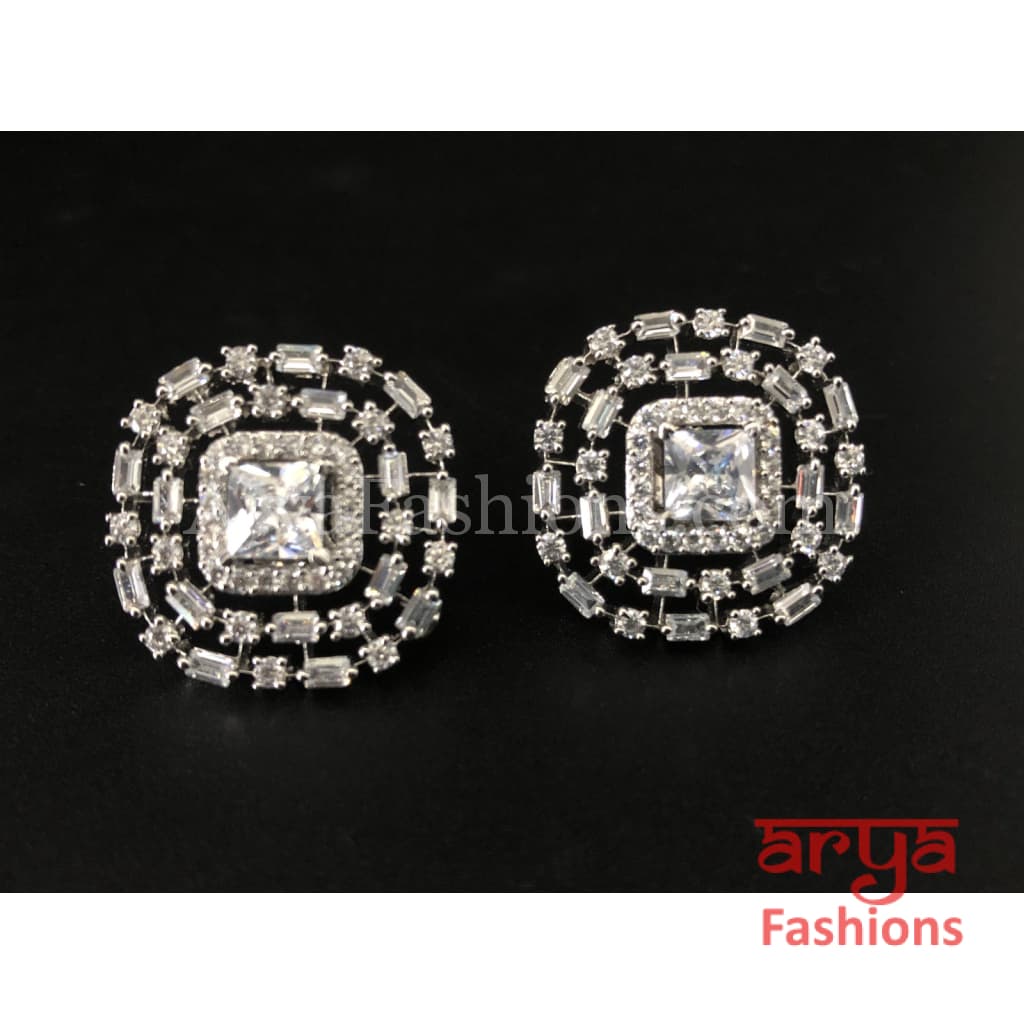 Cubic Zirconia Party Studs