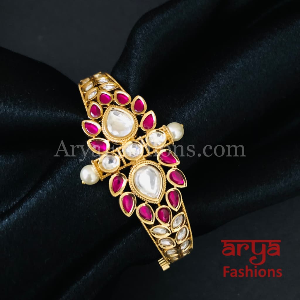 Isha Jadau Kundan Bracelet / Rajwadi