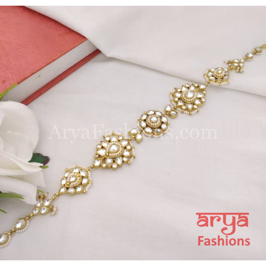 Jodha Akbar Pacchi Kundan Mathapatti/ Bridal Sheeshphool