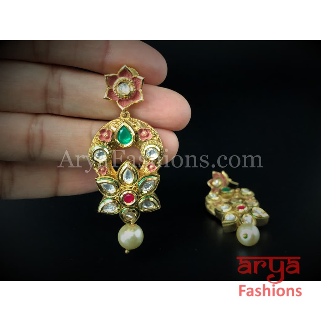 Kundan Meenakari Necklace