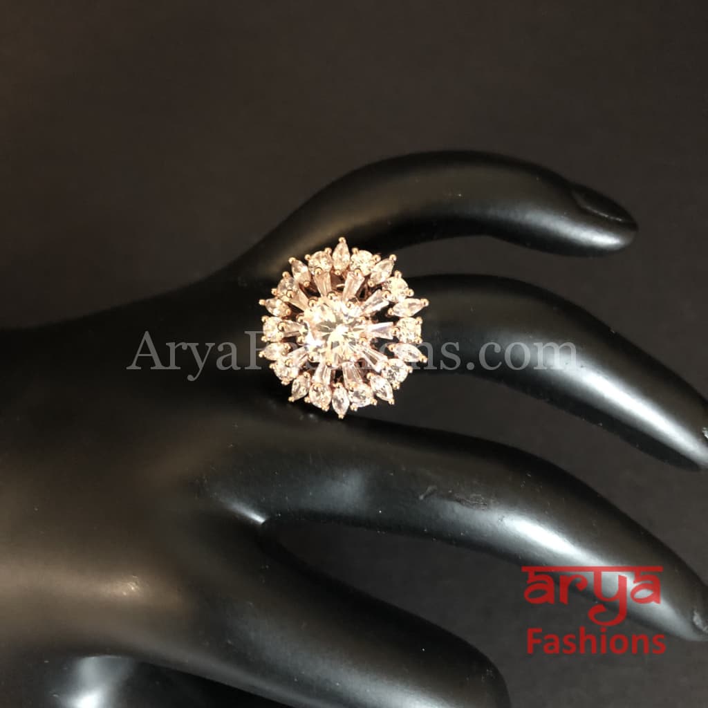 Numi Cubic Zirconia Statement Cocktail Ring