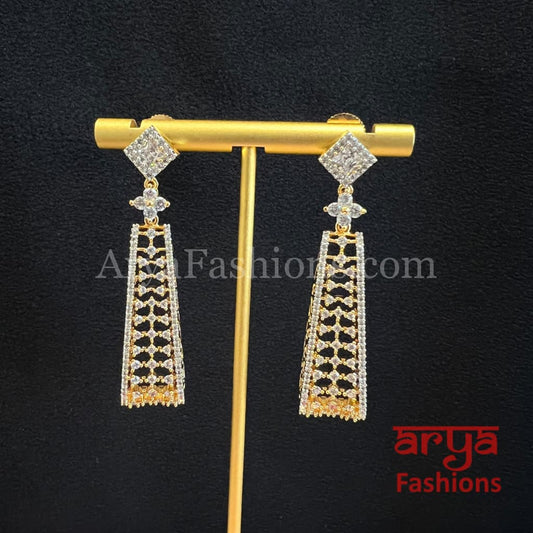 Sheena Designer Crystal Party Earrings