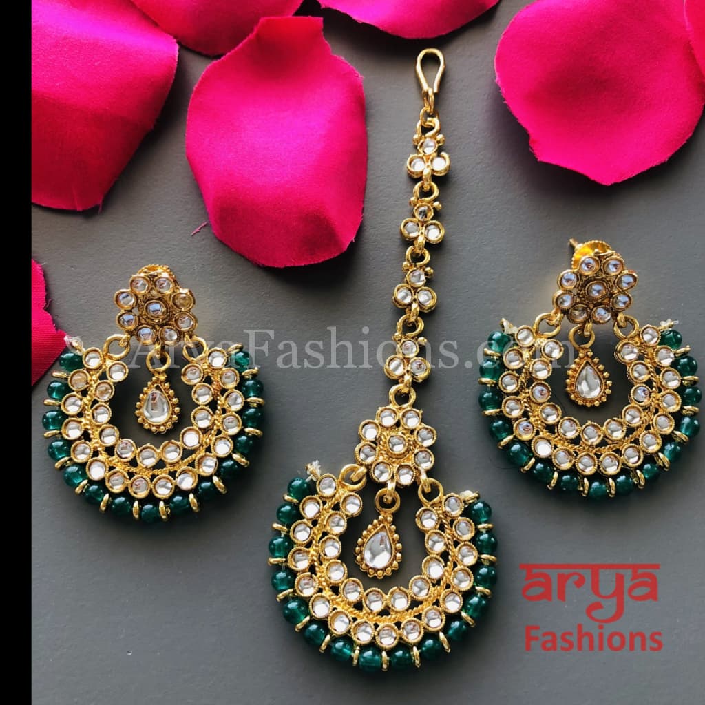 Flipkart.com - Buy Anish white color big wedding fancy jhumka earrings for  women Cubic Zirconia, Pearl Alloy Jhumki Earring Online at Best Prices in  India
