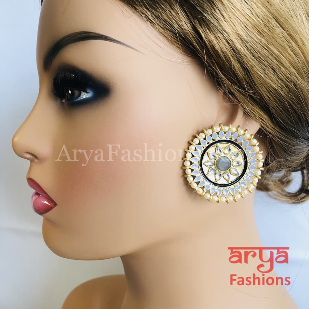 Amazon.com: Kundan Earrings