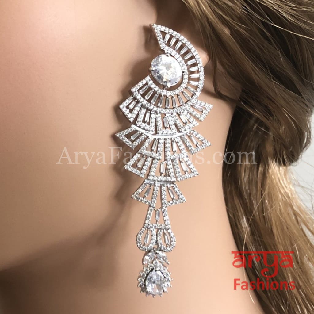 Cubic Zirconia Bridal Party earrings