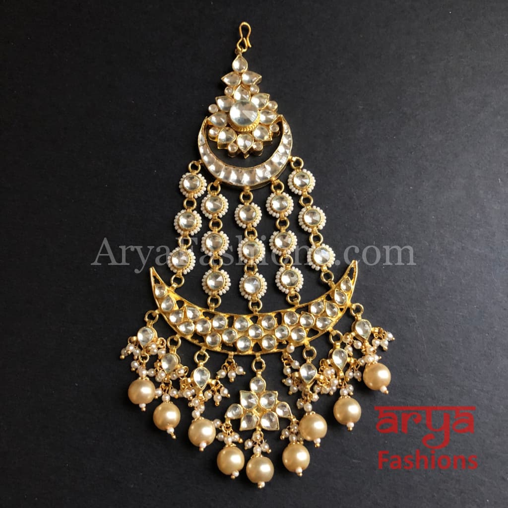 Kundan Jhoomar/ Ruby Emerald Passa/ Passa