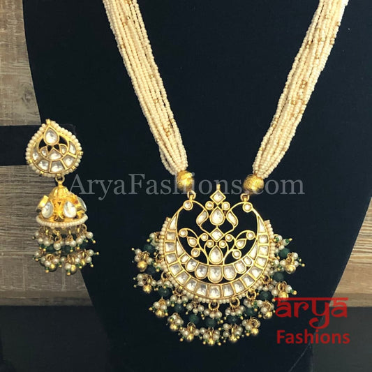 Sabyasachi Pacchi Kundan Necklace/ Statement Pearl Necklace