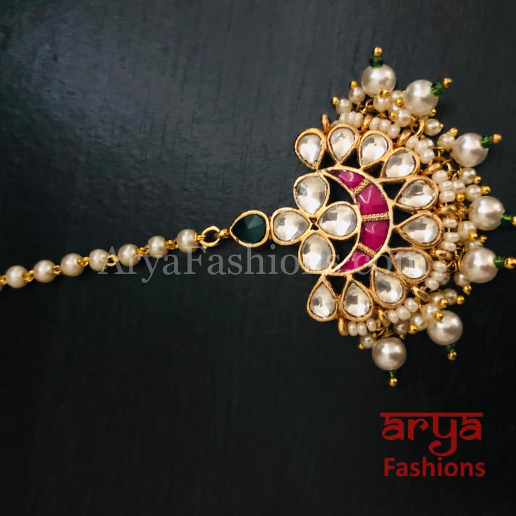 Sabyasachi Ruby Mang Tika/ Kundan Maang Tikka