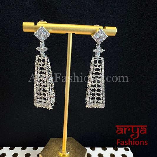 Sheena Designer Crystal Party Earrings